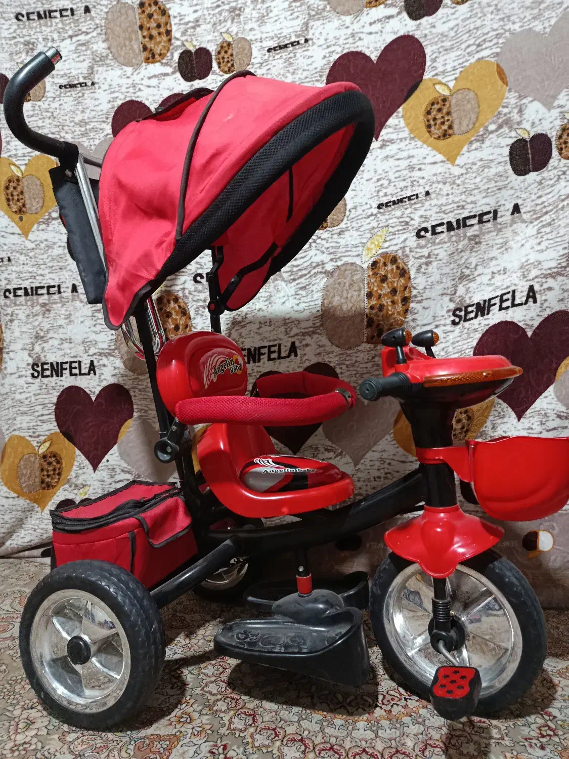 سه چرخه|اسباببازی بچه|شیراز, فرگاز|دیوار