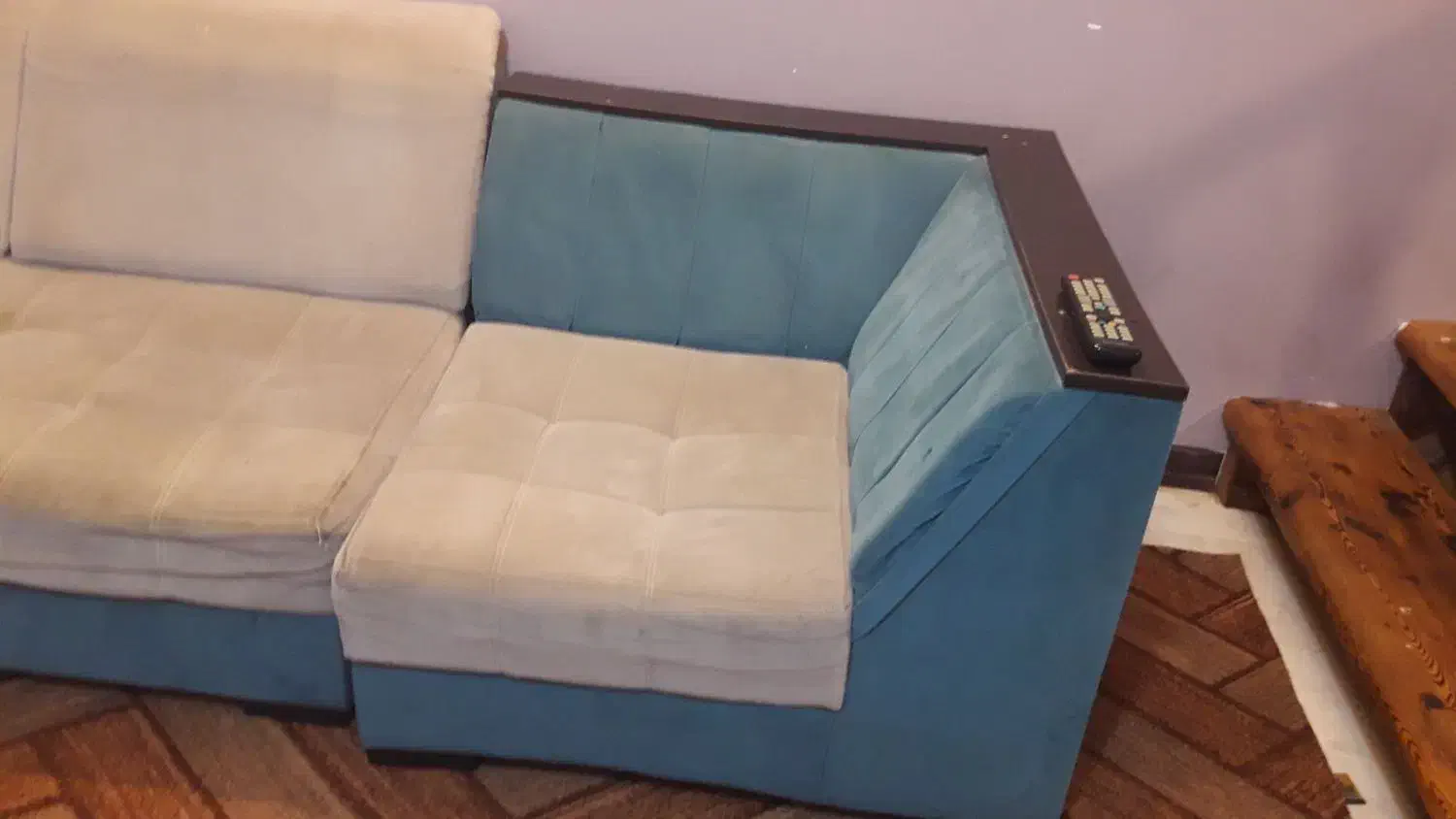 مبل ال ۸نفره سالم|مبلمان خانگی و میز عسلی|محمودآباد, |دیوار