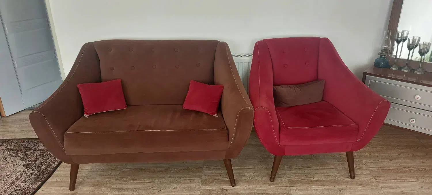 مبل راحتی۷نفره|مبلمان خانگی و میز عسلی|سنندج, |دیوار