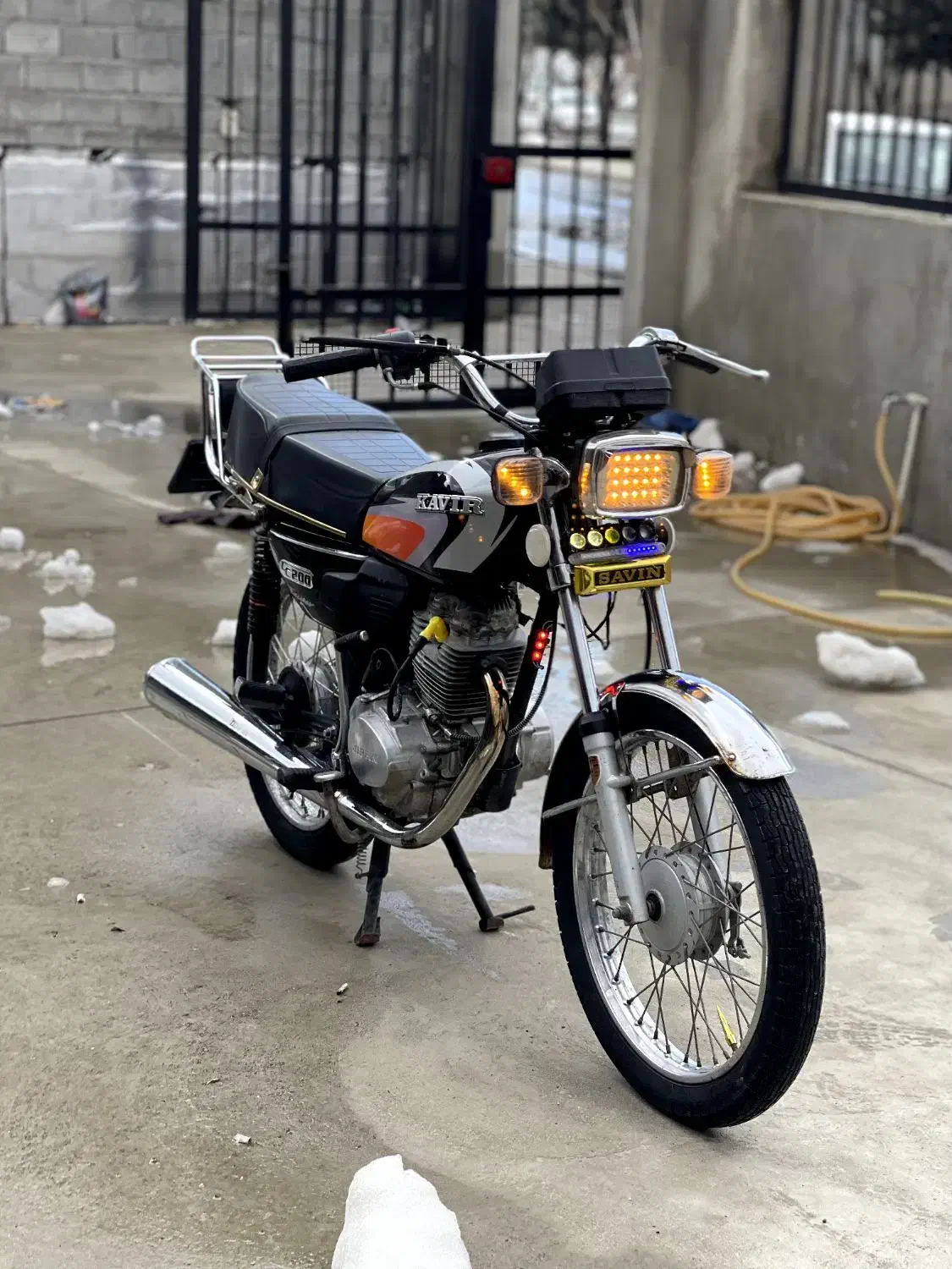 موتور مدل 91 مزایده 200 cc|موتورسیکلت|پیرانشهر, |دیوار