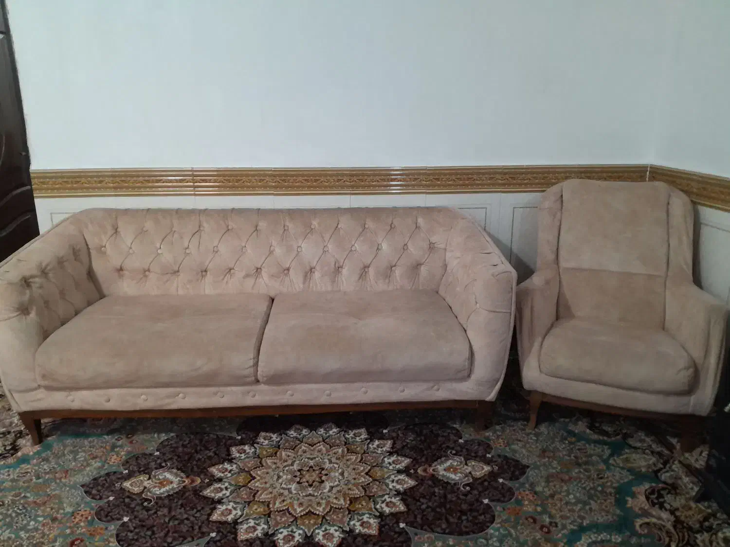 مبل سالم|مبلمان خانگی و میز عسلی|رباط‌کریم, رباط‌کریم|دیوار