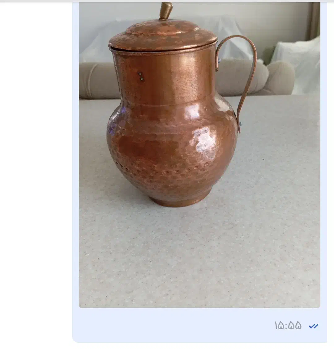 پارچ و پیاله مسی|ظروف سرو و پذیرایی|قرچک, شهرک الحدید|دیوار