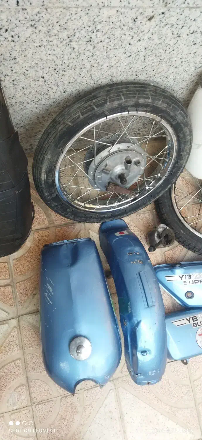 لوازم موتور یاماها 125استارتی|قطعات یدکی و لوازم جانبی|شهریار, شهرک امیریه|دیوار