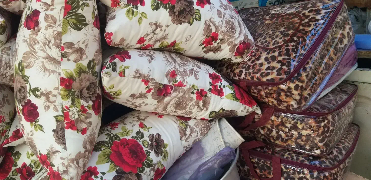 بالش الیاف پنبه|رختخواب، بالش، پتو|خرم‌آباد, |دیوار