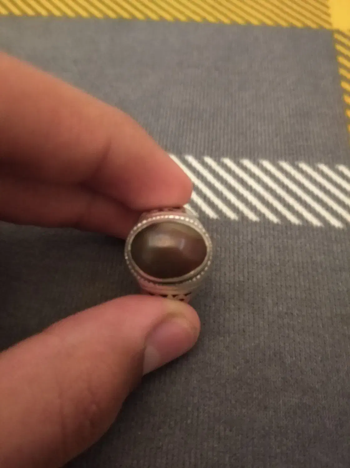 یک عدد انگشتر عقیق جزر یمن اصل|جواهرات|تهران, کوهک|دیوار