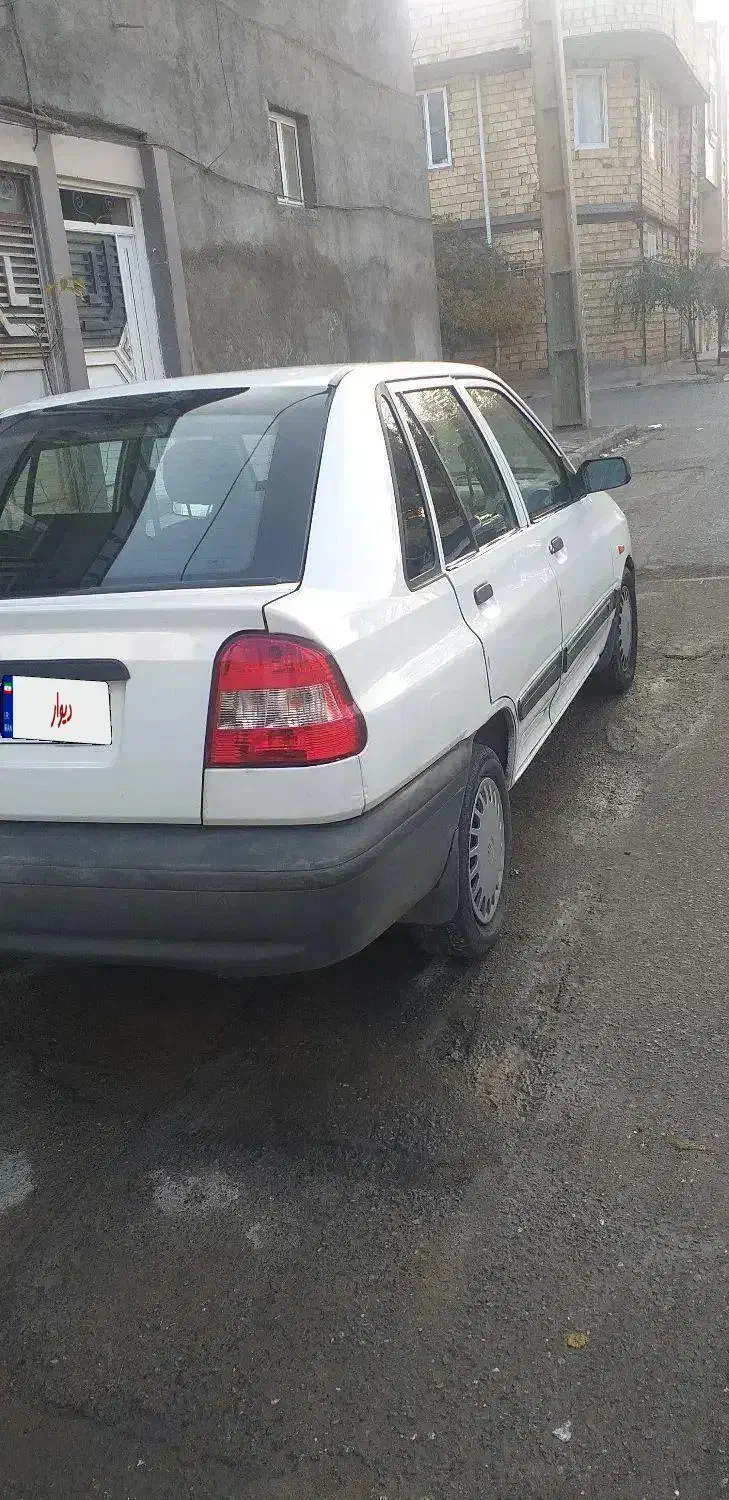 خودروی سواری پرایدسفیدرنگ ۱۴۱|خودرو سواری و وانت|خوی, |دیوار