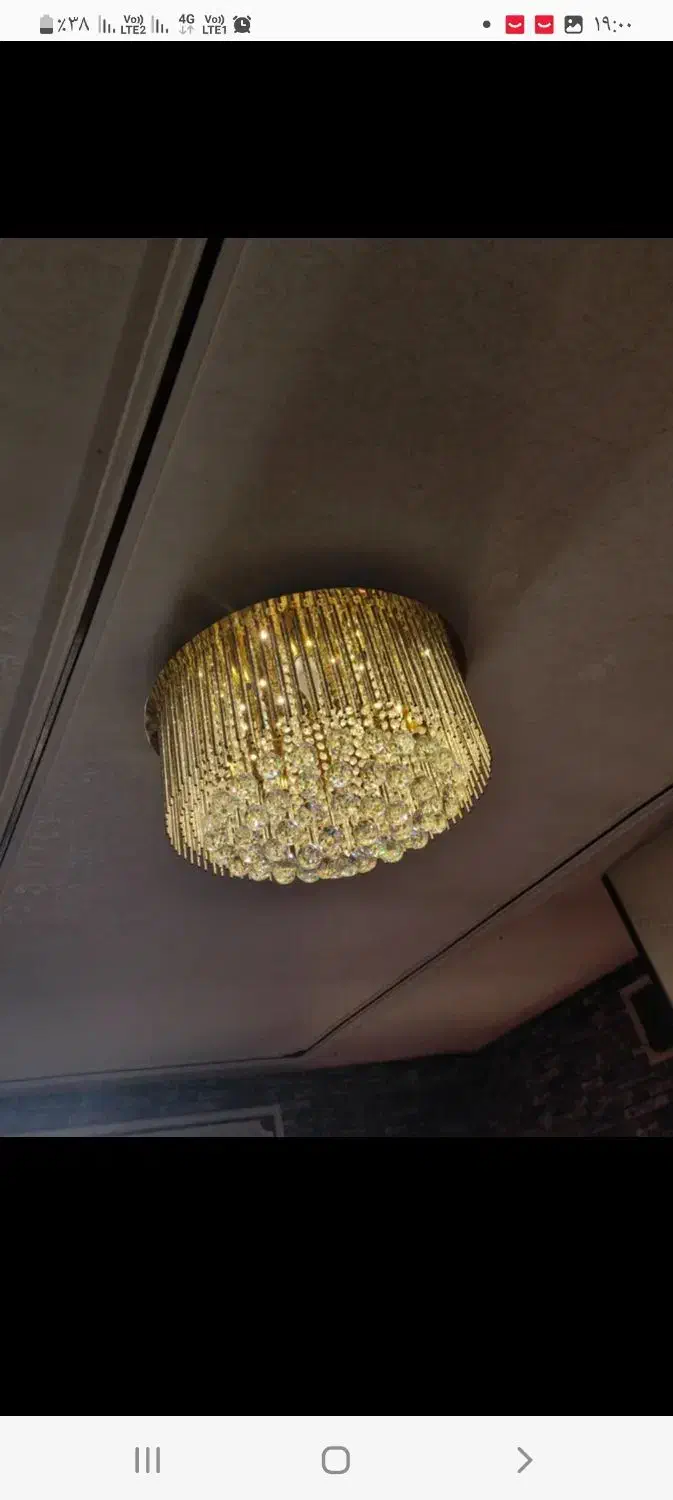 لوستر|لوستر و چراغ آویز|مشهد, الهیه|دیوار