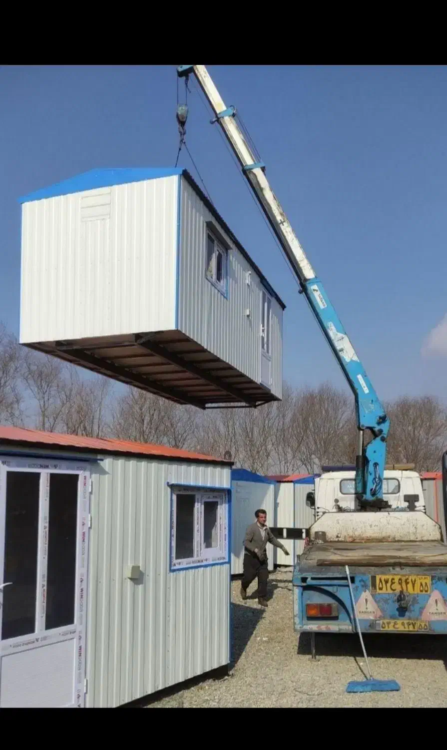 کانکس 6متری نگهبانی شرکتی تحویلی|مصالح و تجهیزات ساختمان|رشت, گیل|دیوار