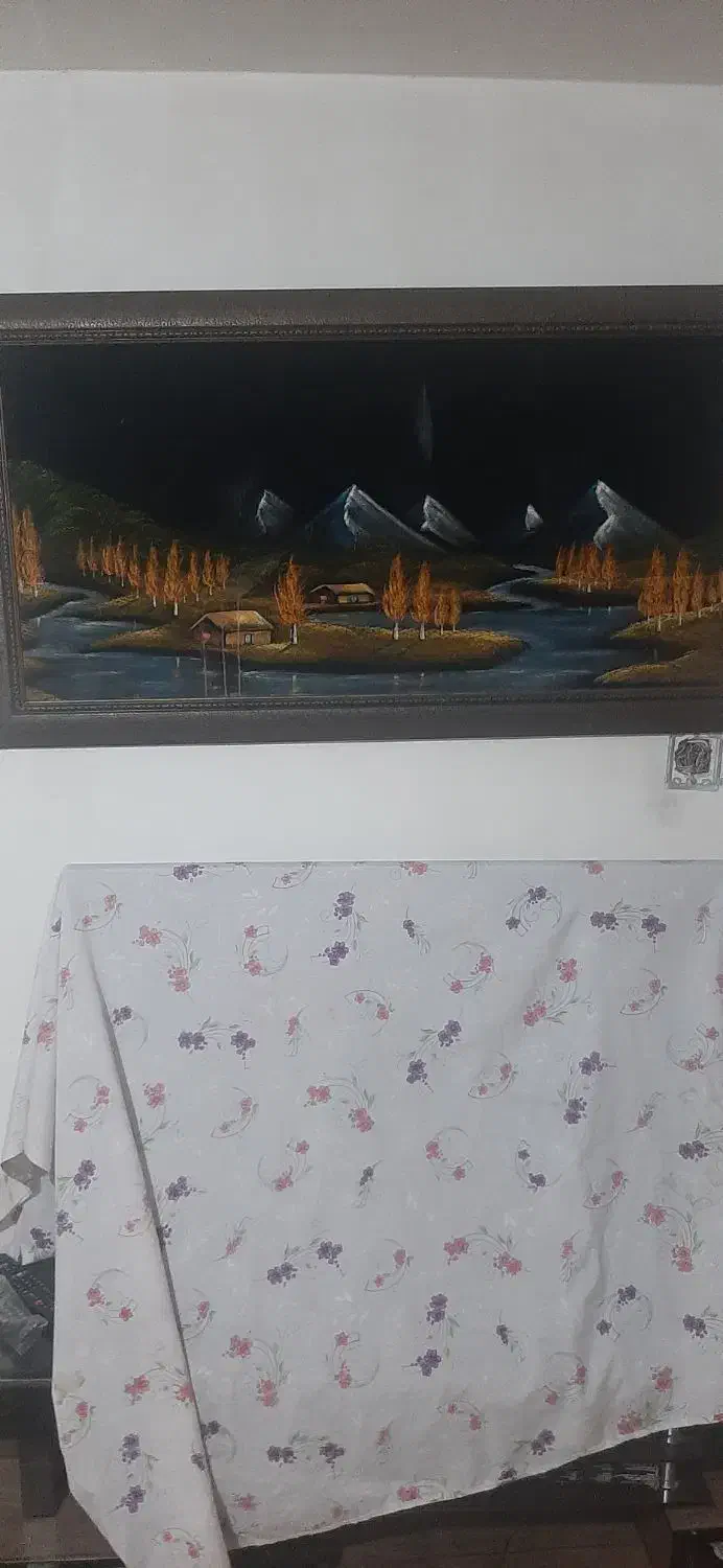 فروش یک عدد تابلو بسیار زیبا ویک اثره ماندگار|تابلو، نقاشی، عکس|شیراز, خلدبرین|دیوار