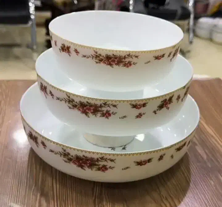 کاسه ارکوپال سه سایز طرح رز|ظروف سرو و پذیرایی|تهران, شهرک آزادی|دیوار