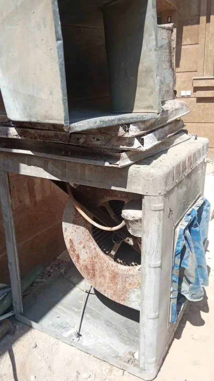کولر 5500 با کانال|کولر آبی|شیراز, گل سرخ|دیوار
