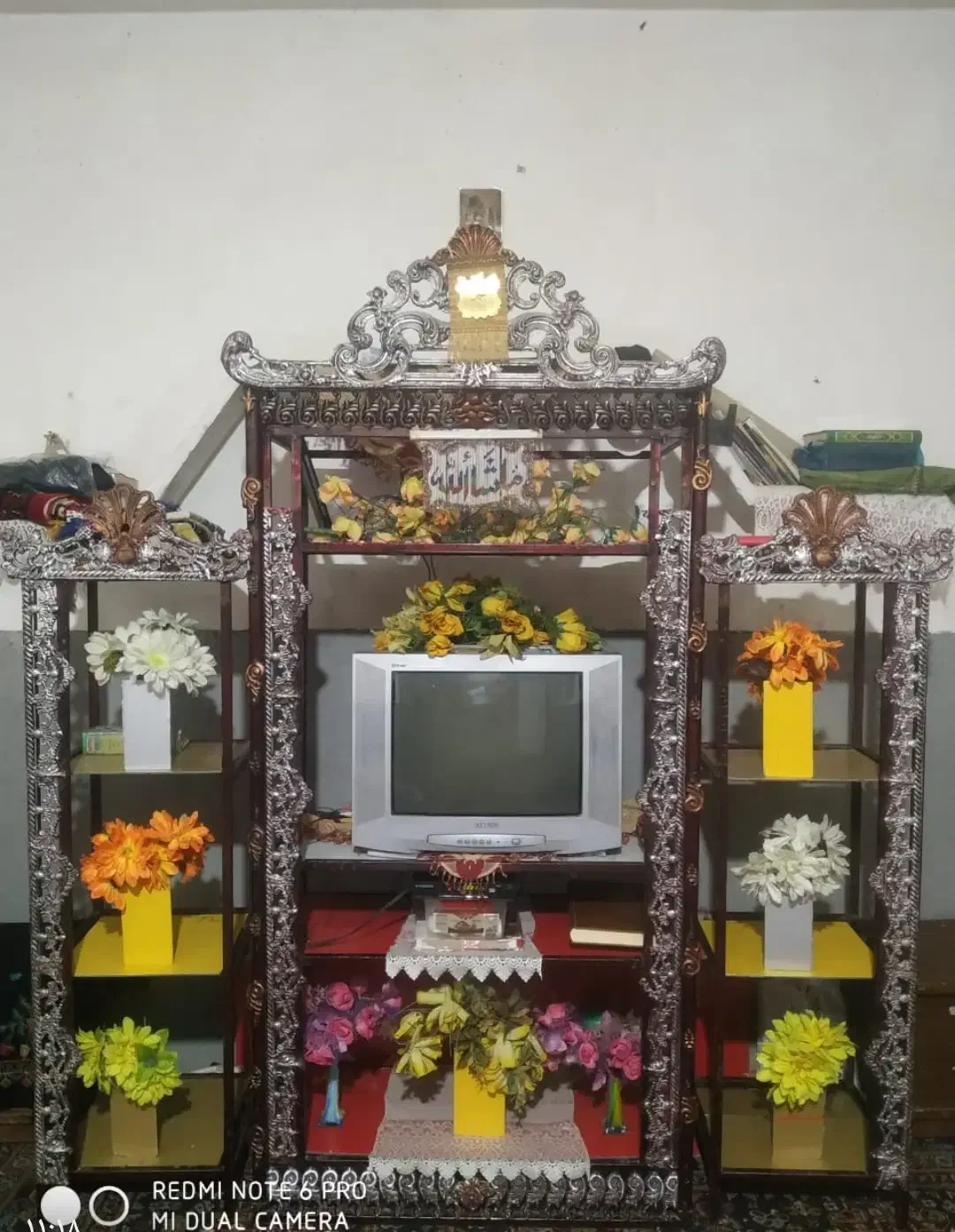 کمد تلویزیون آهنی مدل سلطنتی سه تیکه|میز تلویزیون|میرجاوه, |دیوار