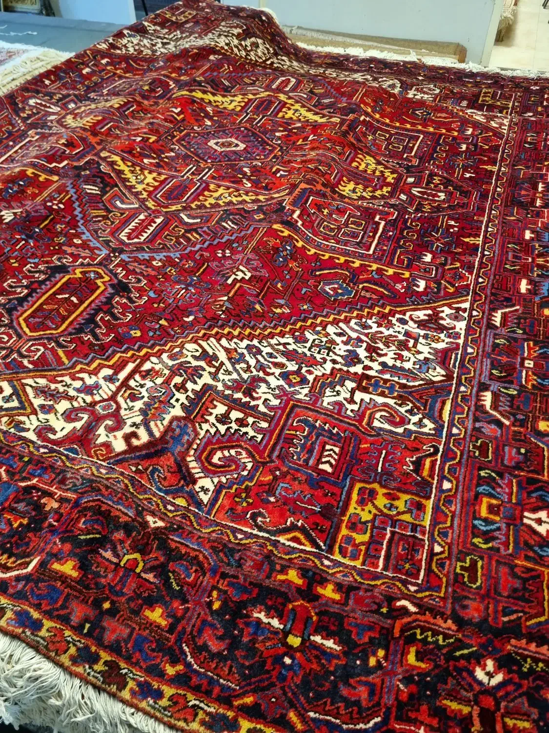 ۱۲متری نمرور اصیل کم کارکرد سالم|فرش|تبریز, |دیوار
