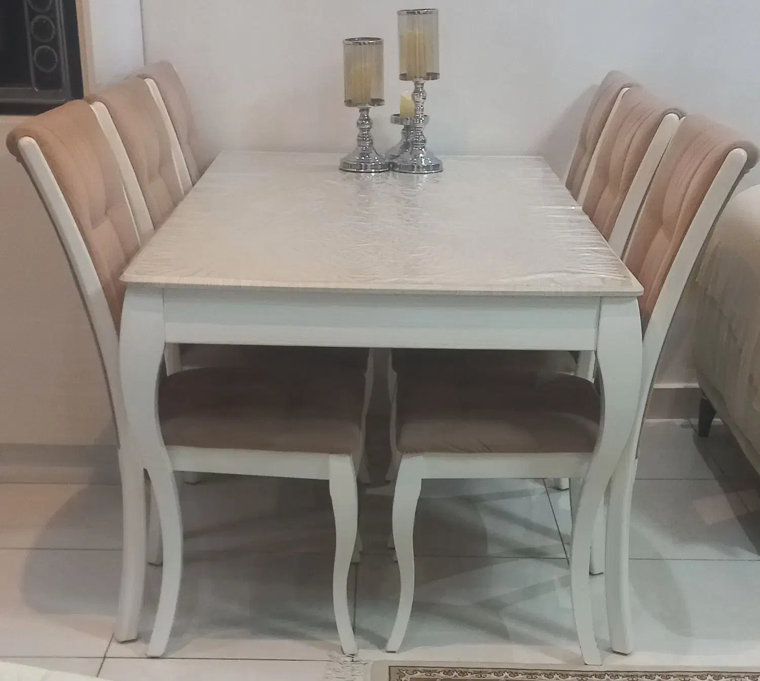 میز غذاخوری ۶ نفره مارک رئال|میز و صندلی غذاخوری|رشت, استقامت ۱|دیوار