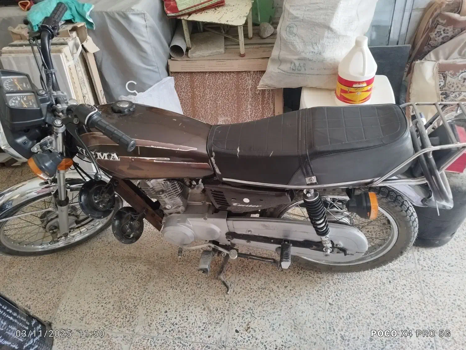 هندا ۱۲۵ زیگما شکالتی|موتورسیکلت|صفادشت, |دیوار