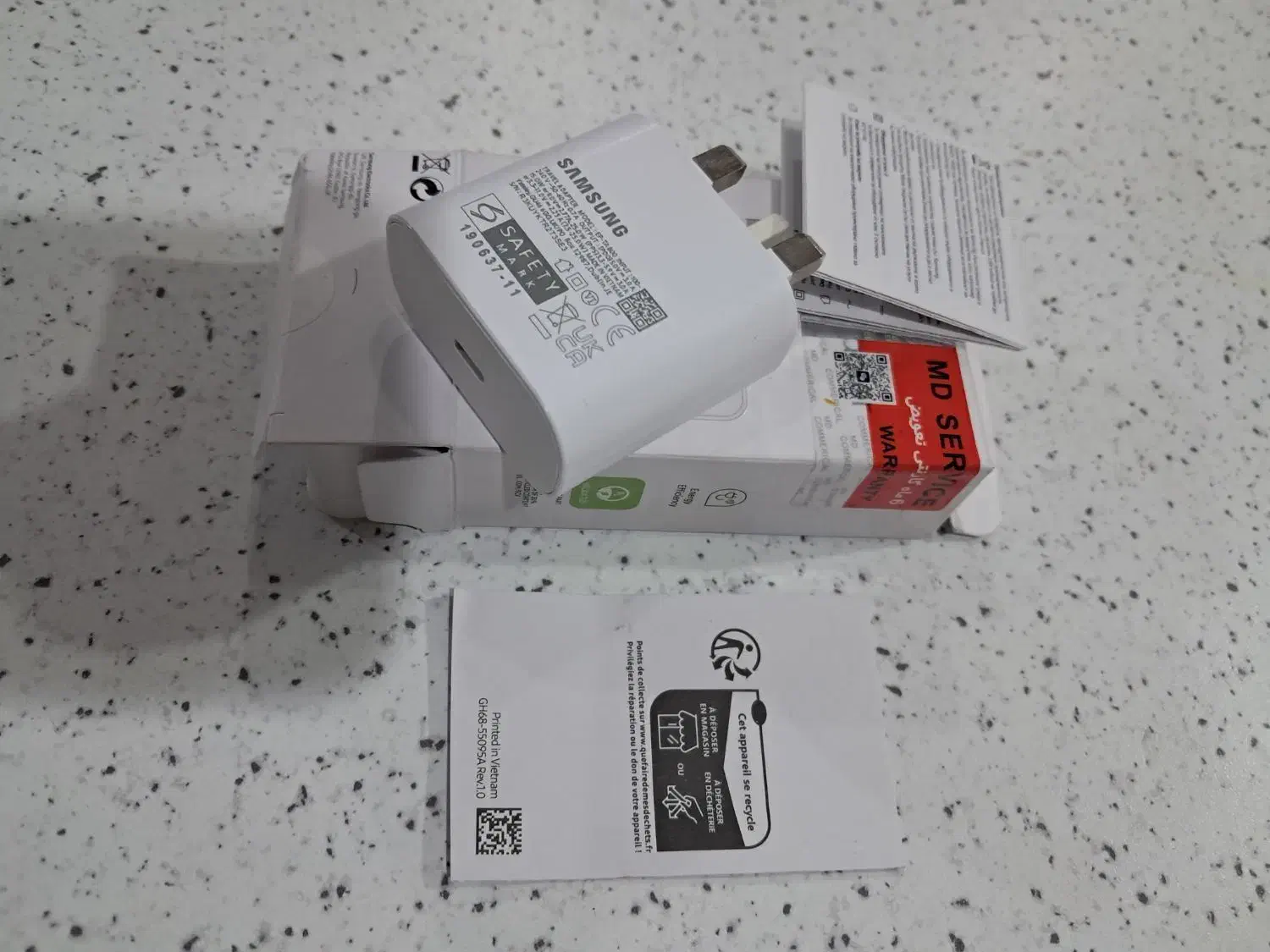 شارژر 25 وات سامسونگ اصلی|لوازم جانبی موبایل و تبلت|همدان, |دیوار