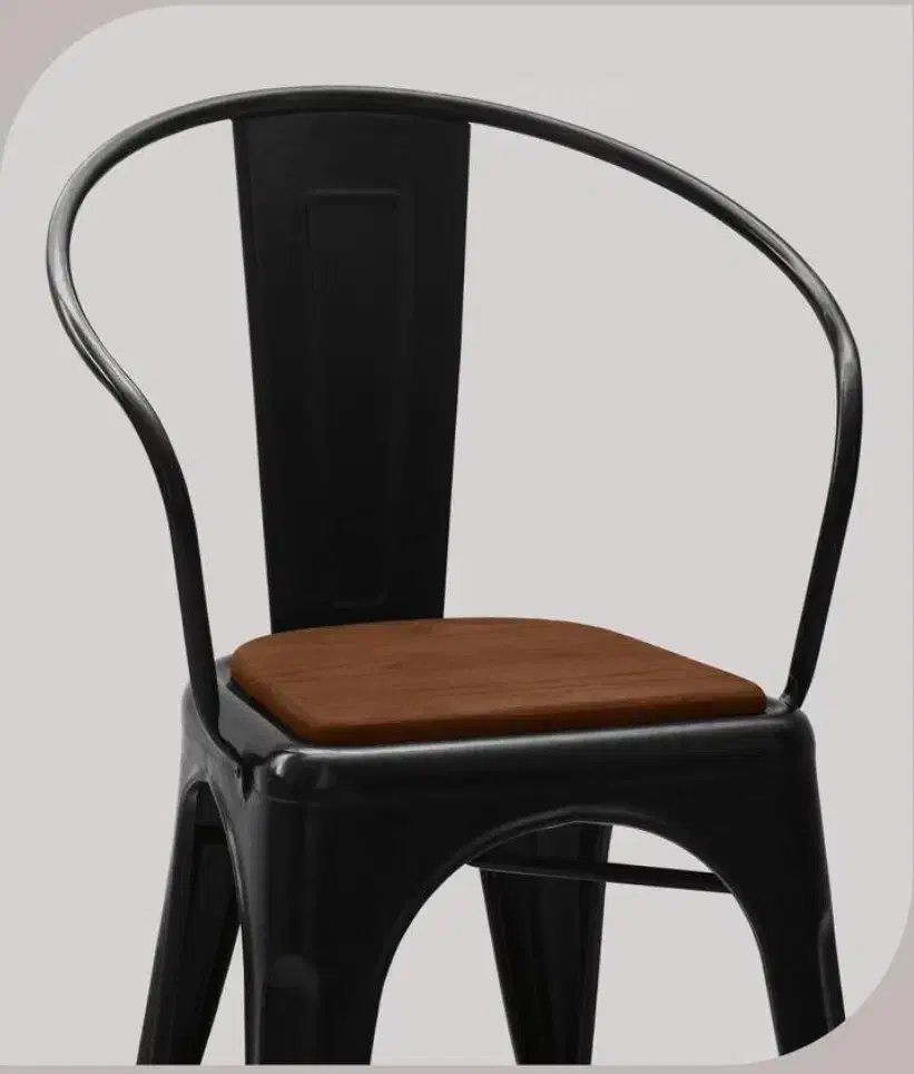 صندلی کافه رستوران فلزی تولیکس|میز و صندلی غذاخوری|اصفهان, ناژوان|دیوار