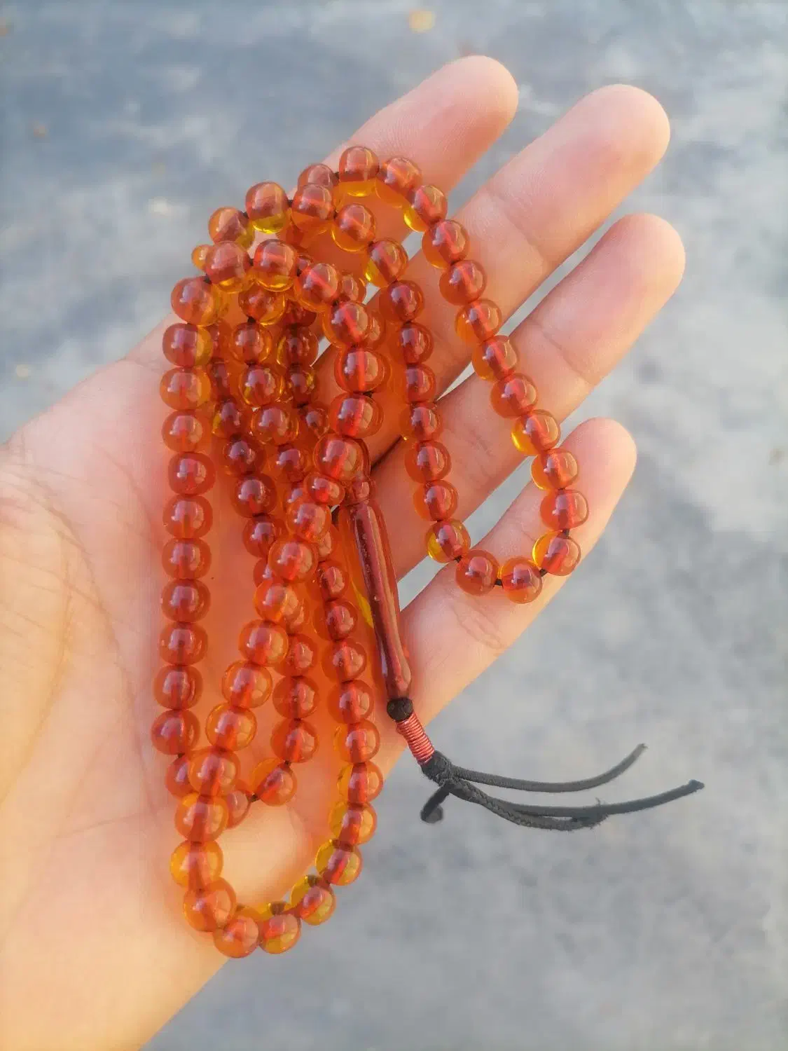 تسبیح سندلوس معاوضه|کلکسیون اشیاء عتیقه|سنندج, |دیوار