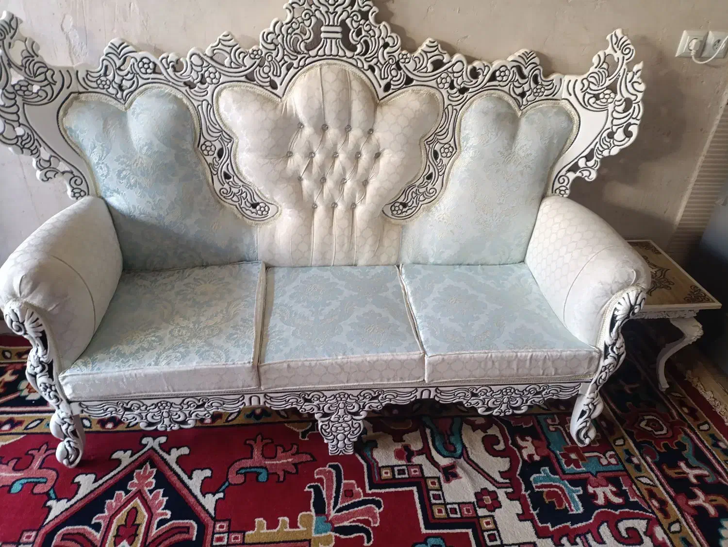 یخچال دوقلو و مبل هفت نفره با جلو مبلی در حد نو|یخچال و فریزر|اهر, |دیوار