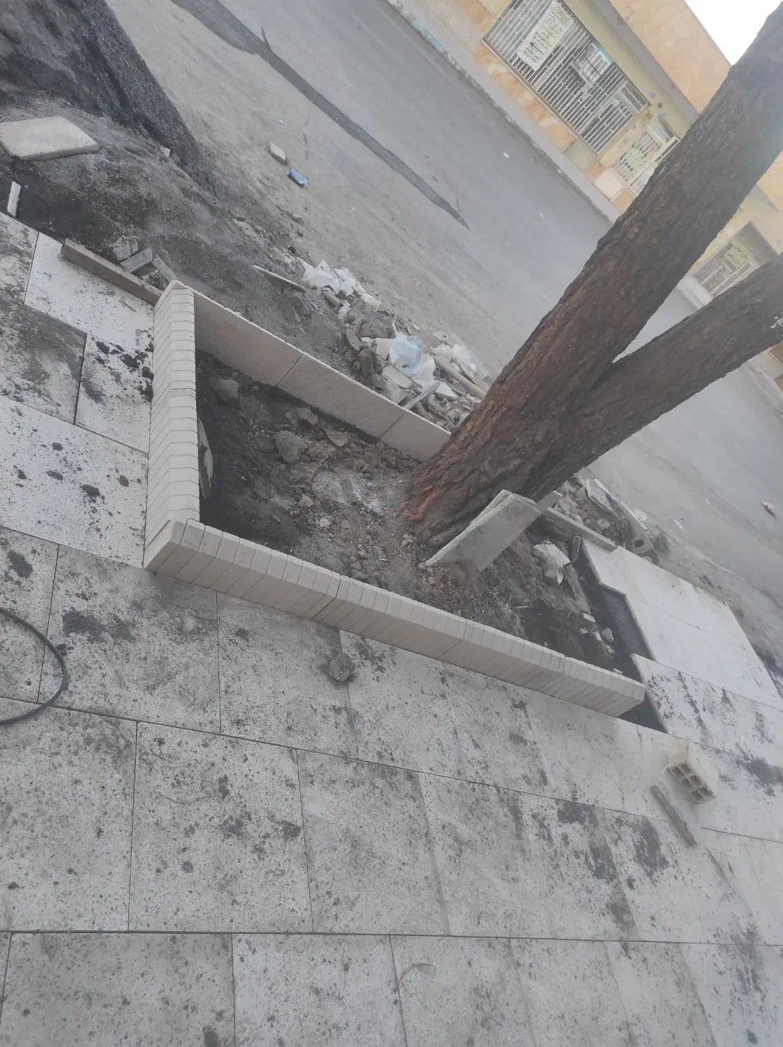 دیوار چینی .پلاسترسیمان سیاه سفید کاشی سرامیک|خدمات پیشه و مهارت|لنجان, |دیوار