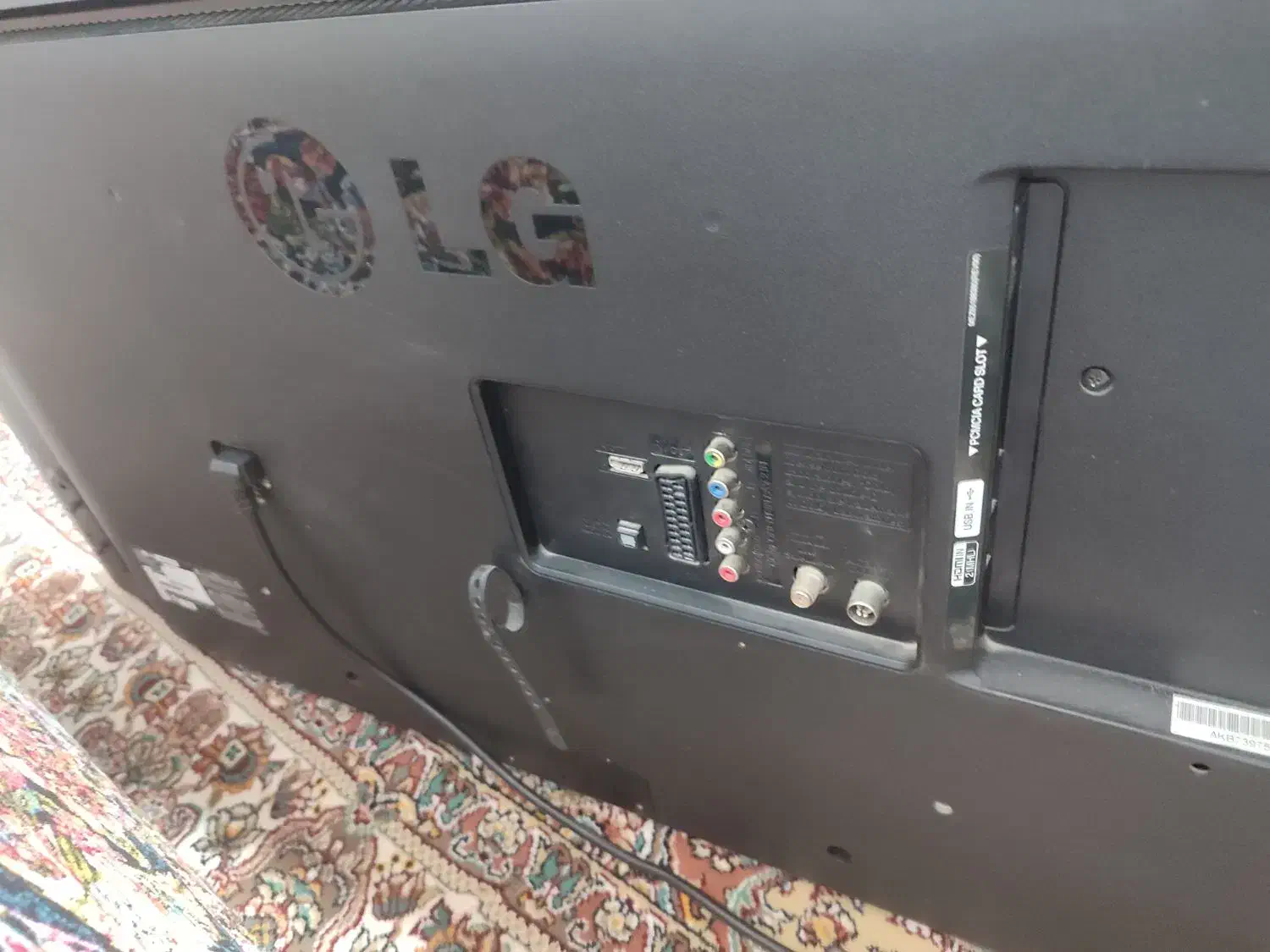 تلویزیون الجی 42 شکسته|تلویزیون و پروژکتور|همدان, |دیوار