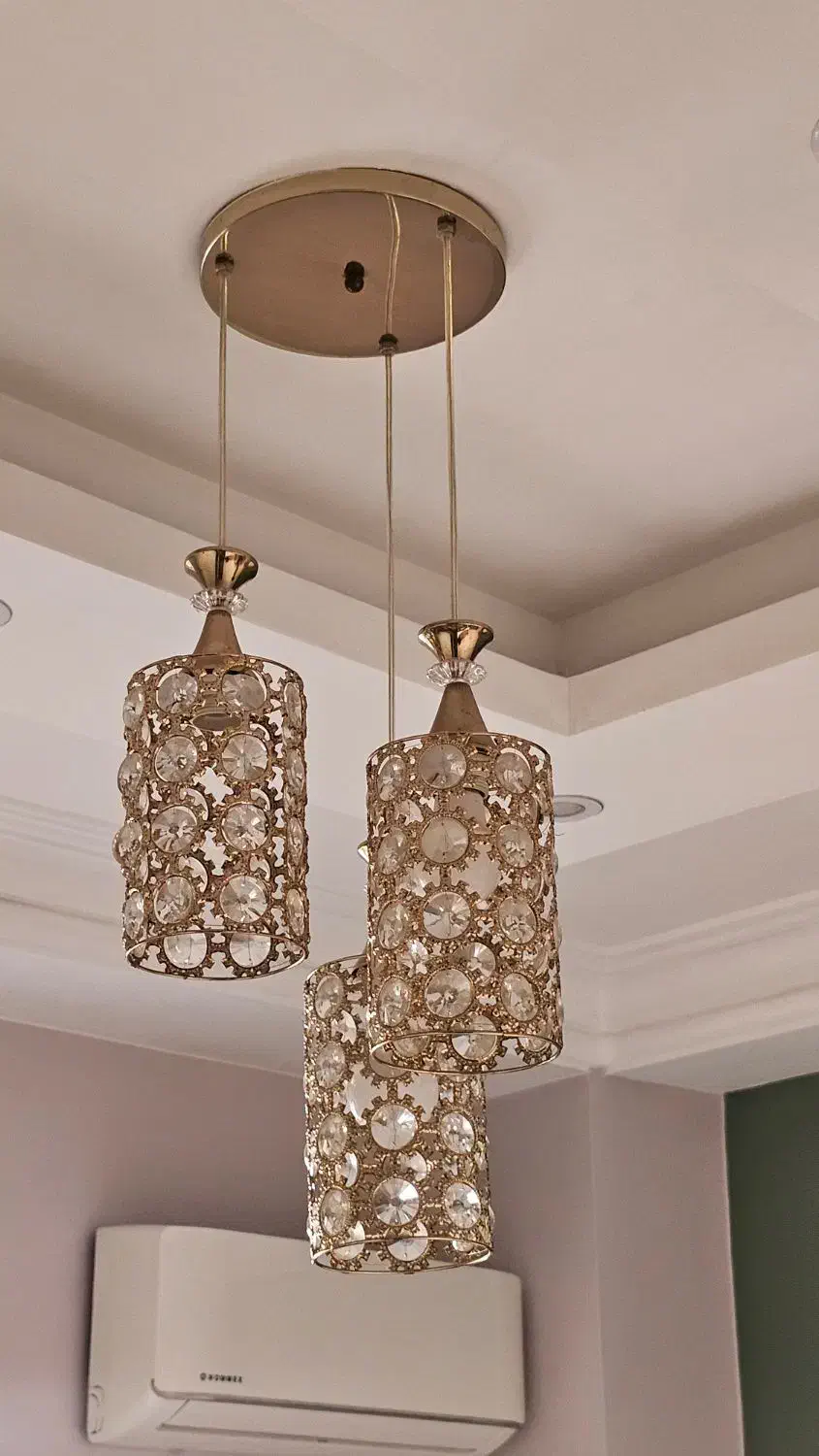 لوستر|لوستر و چراغ آویز|رشت, معلم|دیوار