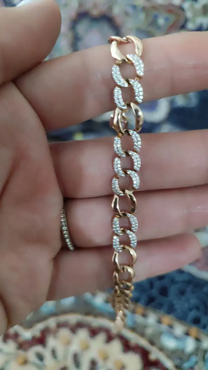 دستبند ژوپینگ نگین دار|بدلیجات|نسیمشهر, |دیوار