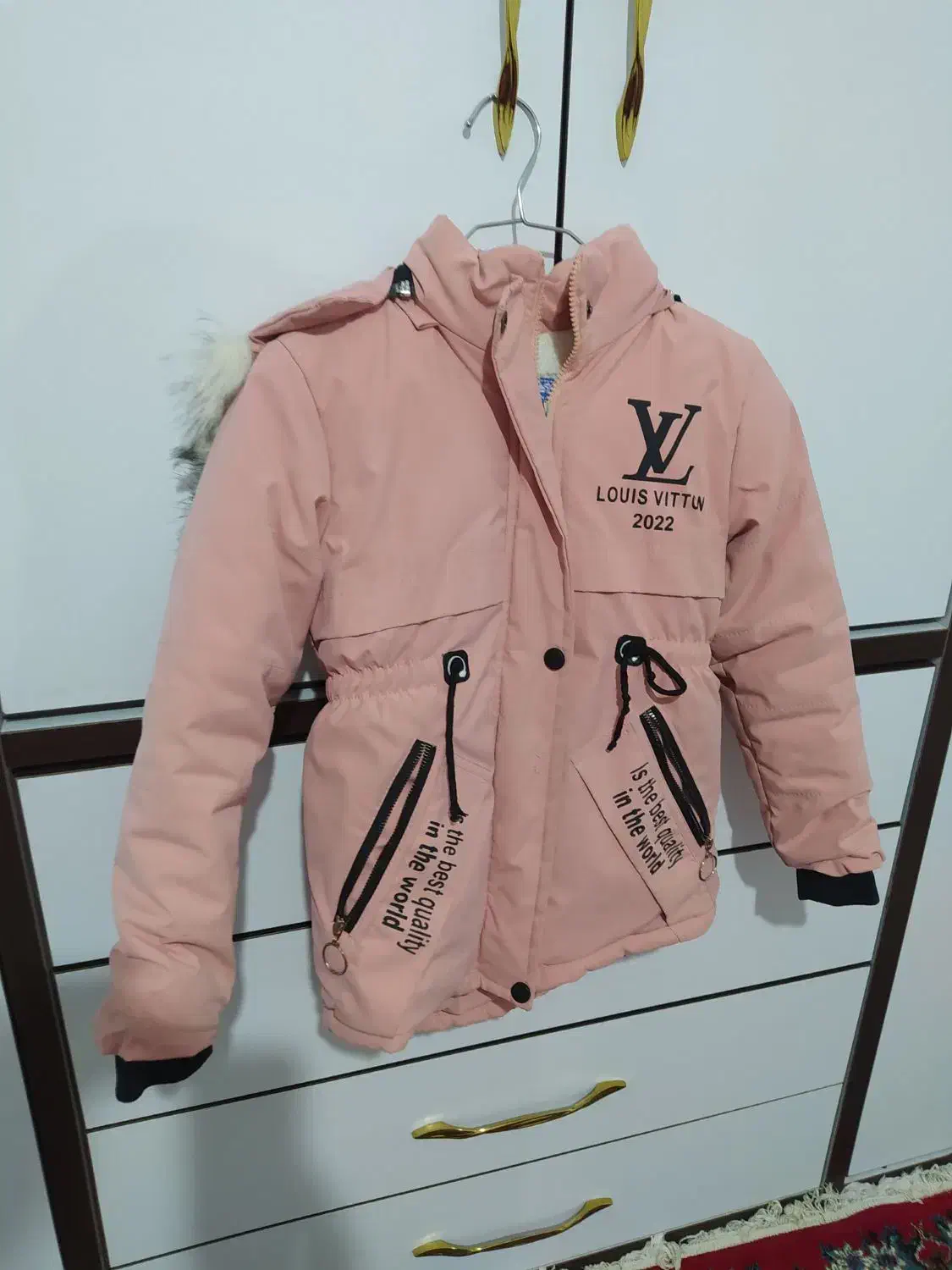 کاپشن دخترانه|کفش و لباس بچه|دورود, |دیوار