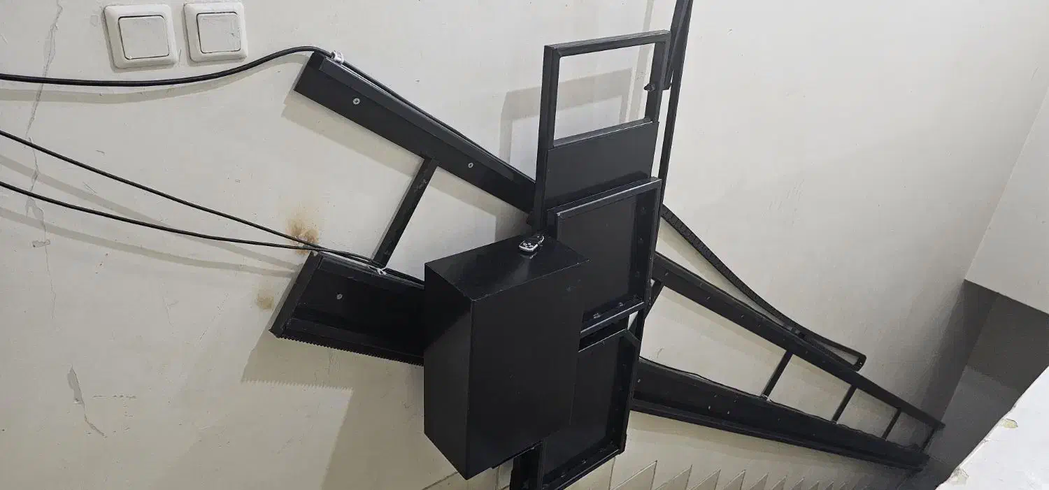 فروش یک عدد بالابر(پله پیما ) داخل ساختمان|مصالح و تجهیزات ساختمان|جم, |دیوار