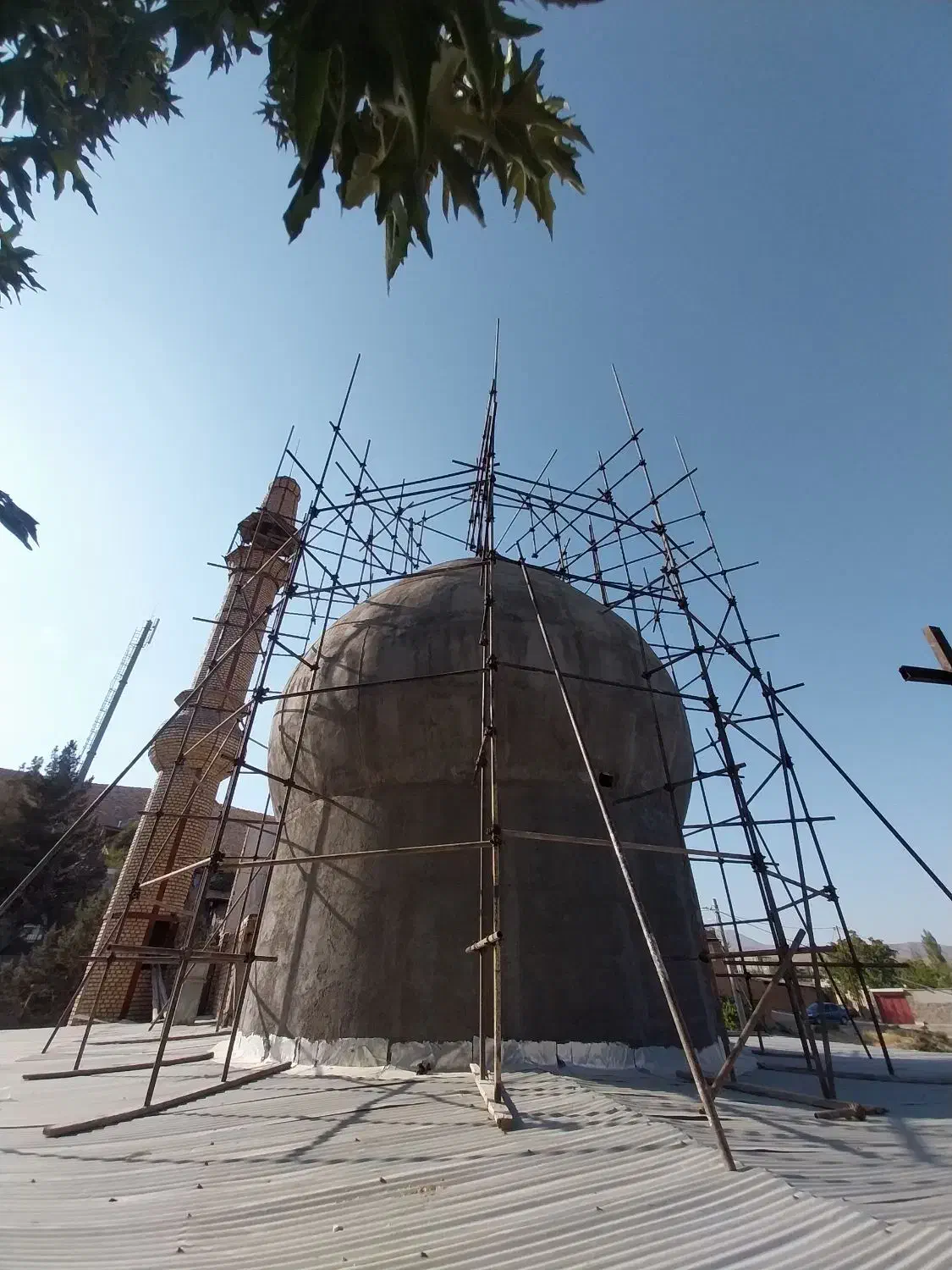 داربست فلزی پایدار.|خدمات پیشه و مهارت|کاشان, قطب راوندی|دیوار