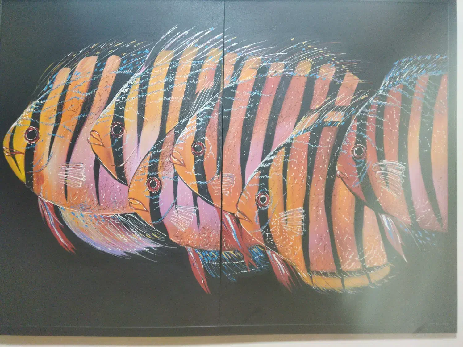 تابلو رنگ روغن|تابلو، نقاشی، عکس|قم, شهرک توانیر|دیوار