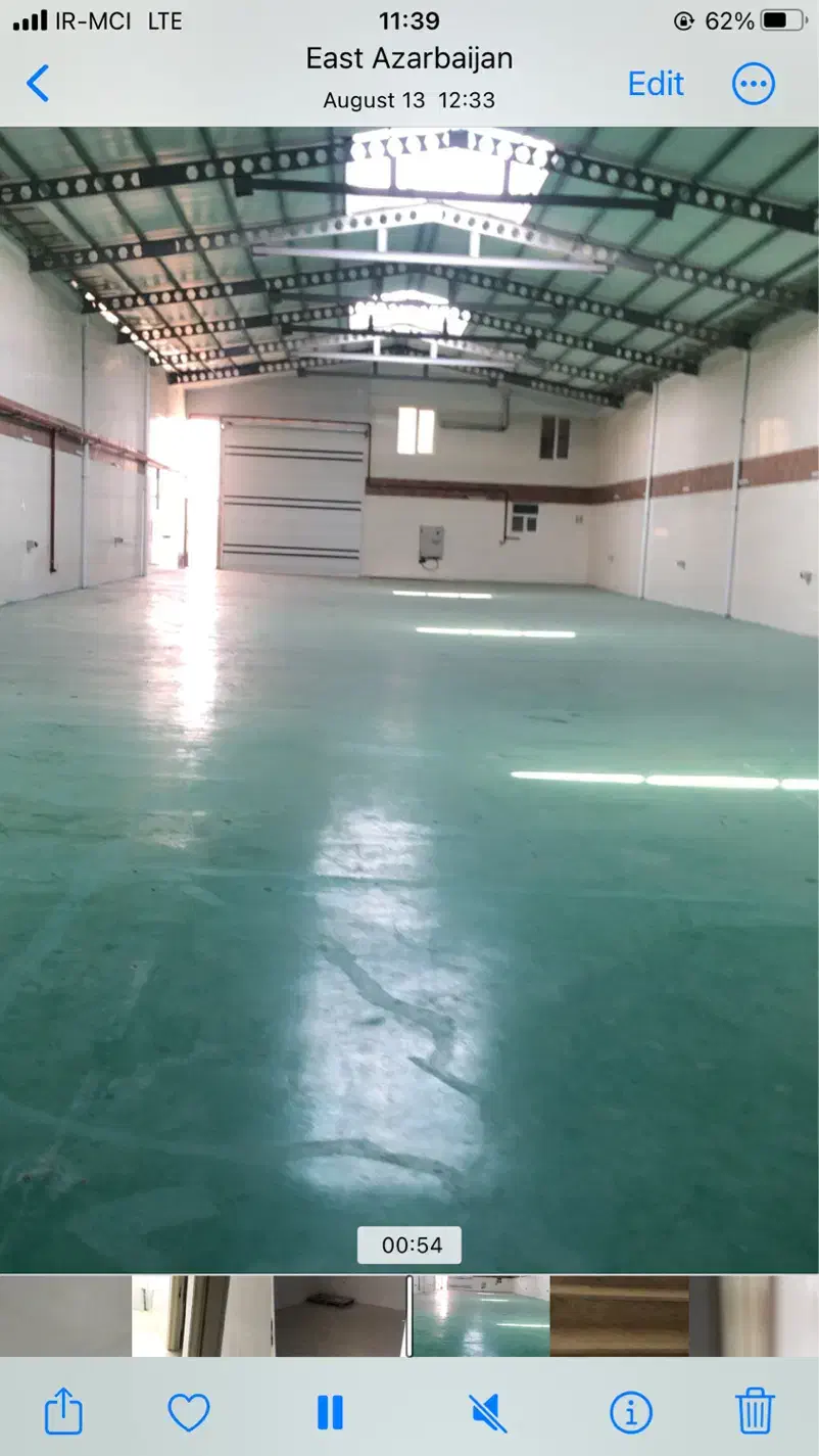 اجاره سالن بهداشتی ۱۲۰۰ متر جاده تهران|اجارهٔ دفتر صنعتی، کشاورزی، تجاری|تبریز, |دیوار