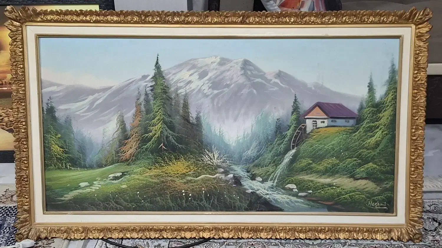 تابلو و گلدان شیک و دکوراتیو مناسب دکور منزل|تابلو، نقاشی، عکس|ارومیه, |دیوار