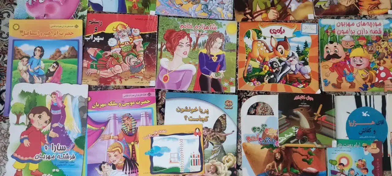 کتاب داستان کودکانه (30عدد)|لوازم التحریر|تهران, شکوفه (عبدل آباد)|دیوار