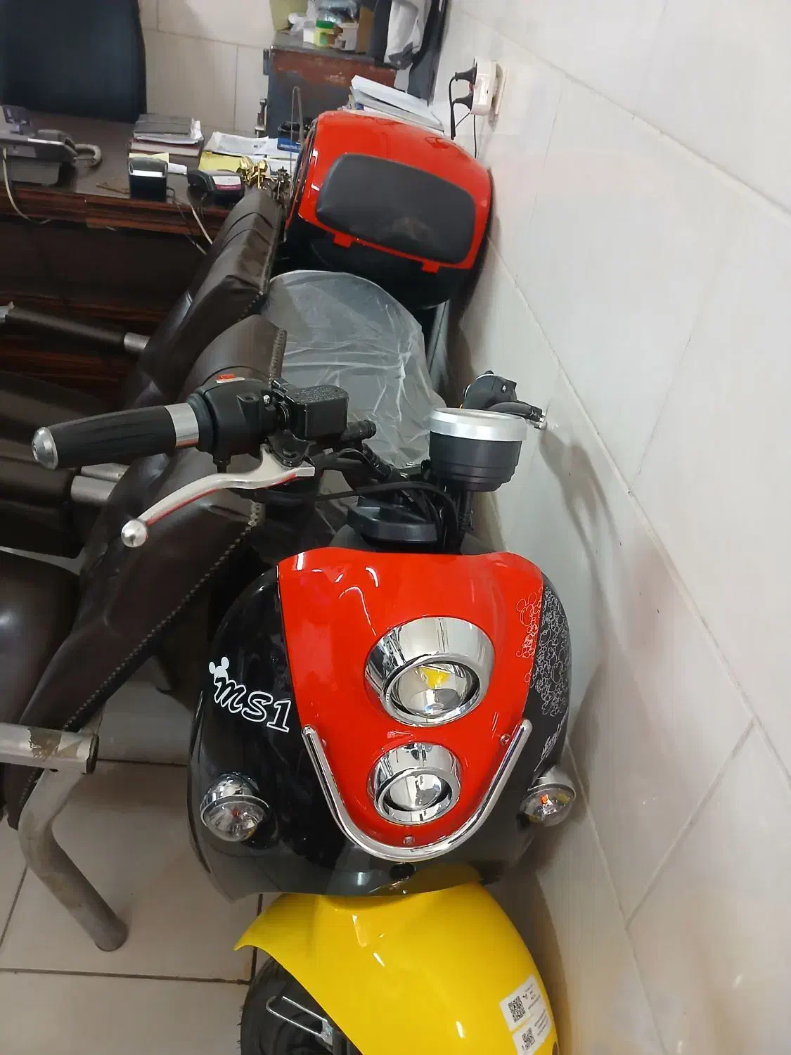 پاکشتی اسکوپی کویر صفر پلاک دار شرایطی|موتورسیکلت|اصفهان, شیخ طوسی|دیوار