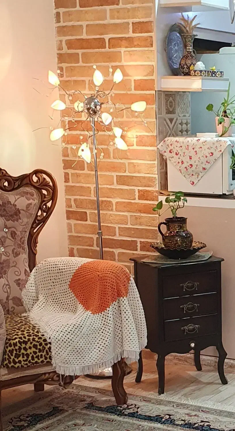 آباژور کنار سالنی استیل|چراغ خواب و آباژور|شیراز, شهرک والفجر|دیوار