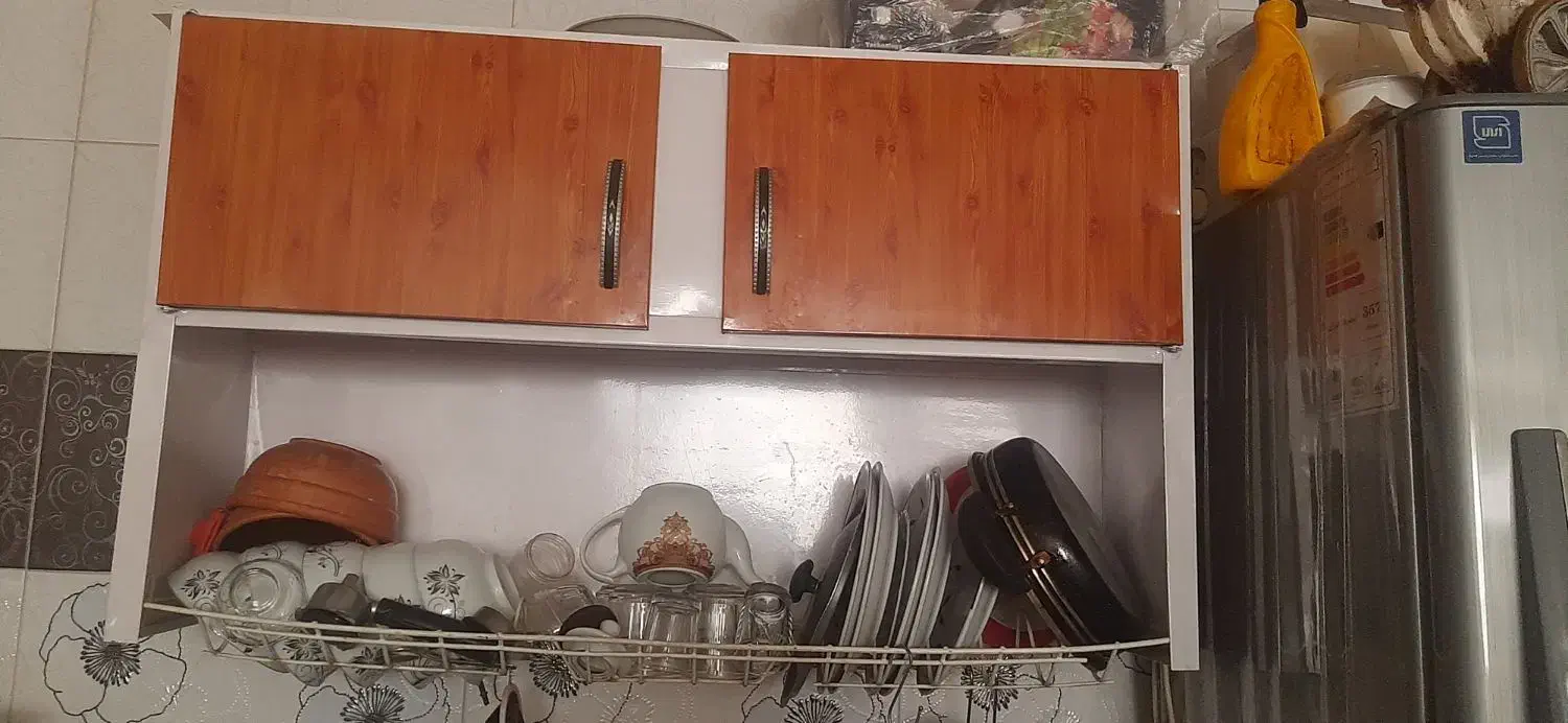 کابینت آبچکان سینک|آب‌چکان و نظم‌دهنده ظروف|اردبیل, |دیوار