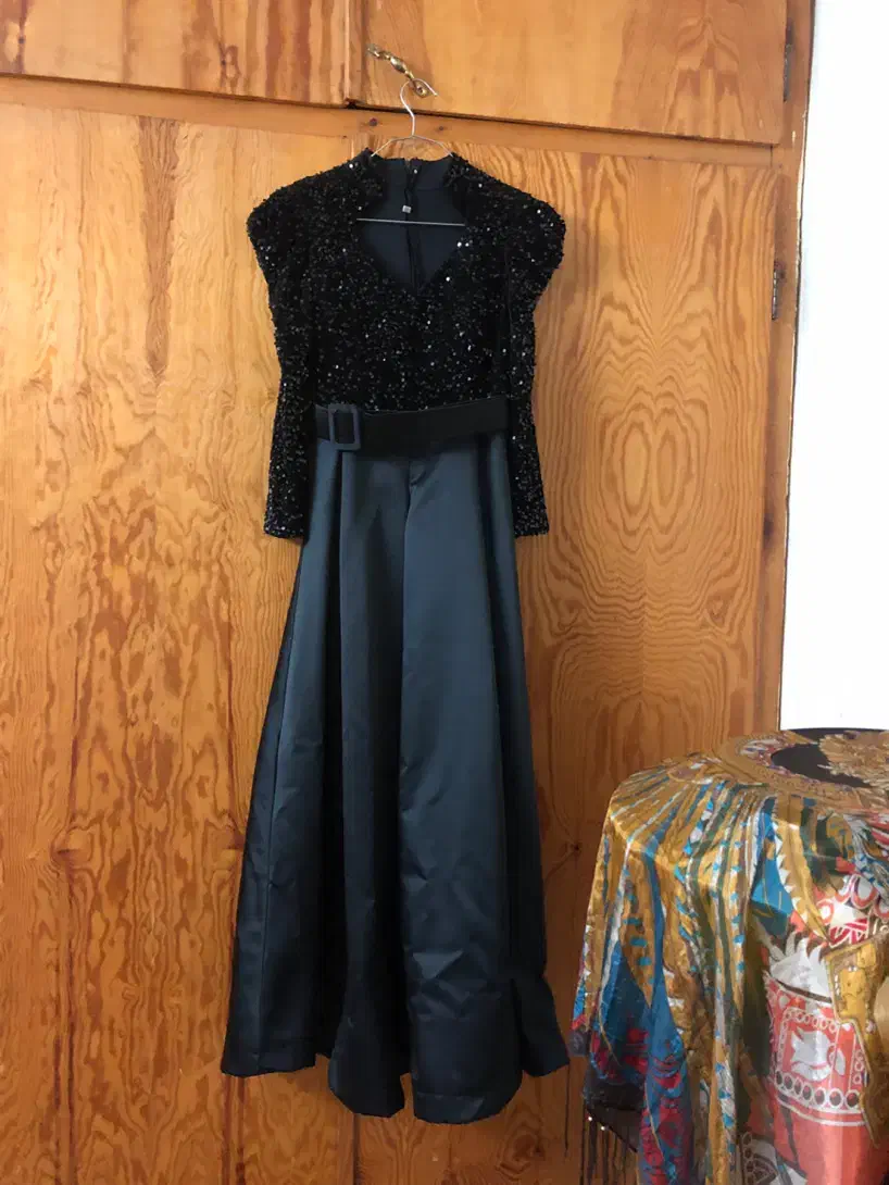 لباس مجلسی مشکی بلند|لباس|آمل, |دیوار