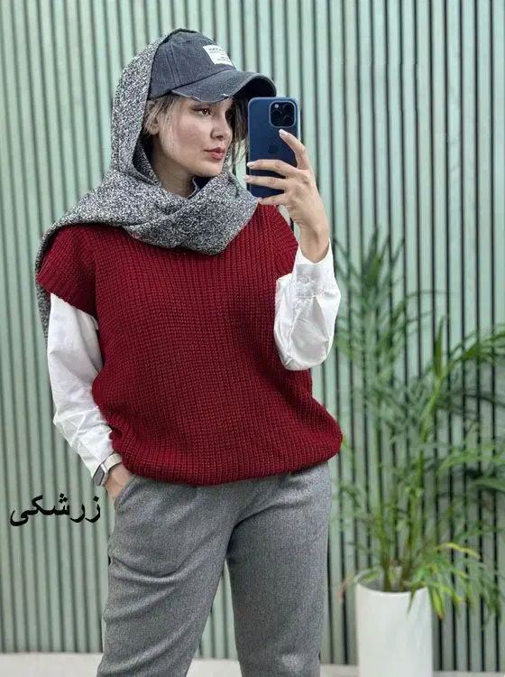 وست ژیله بافت نخ ترک|لباس|بندر امام خمینی, |دیوار