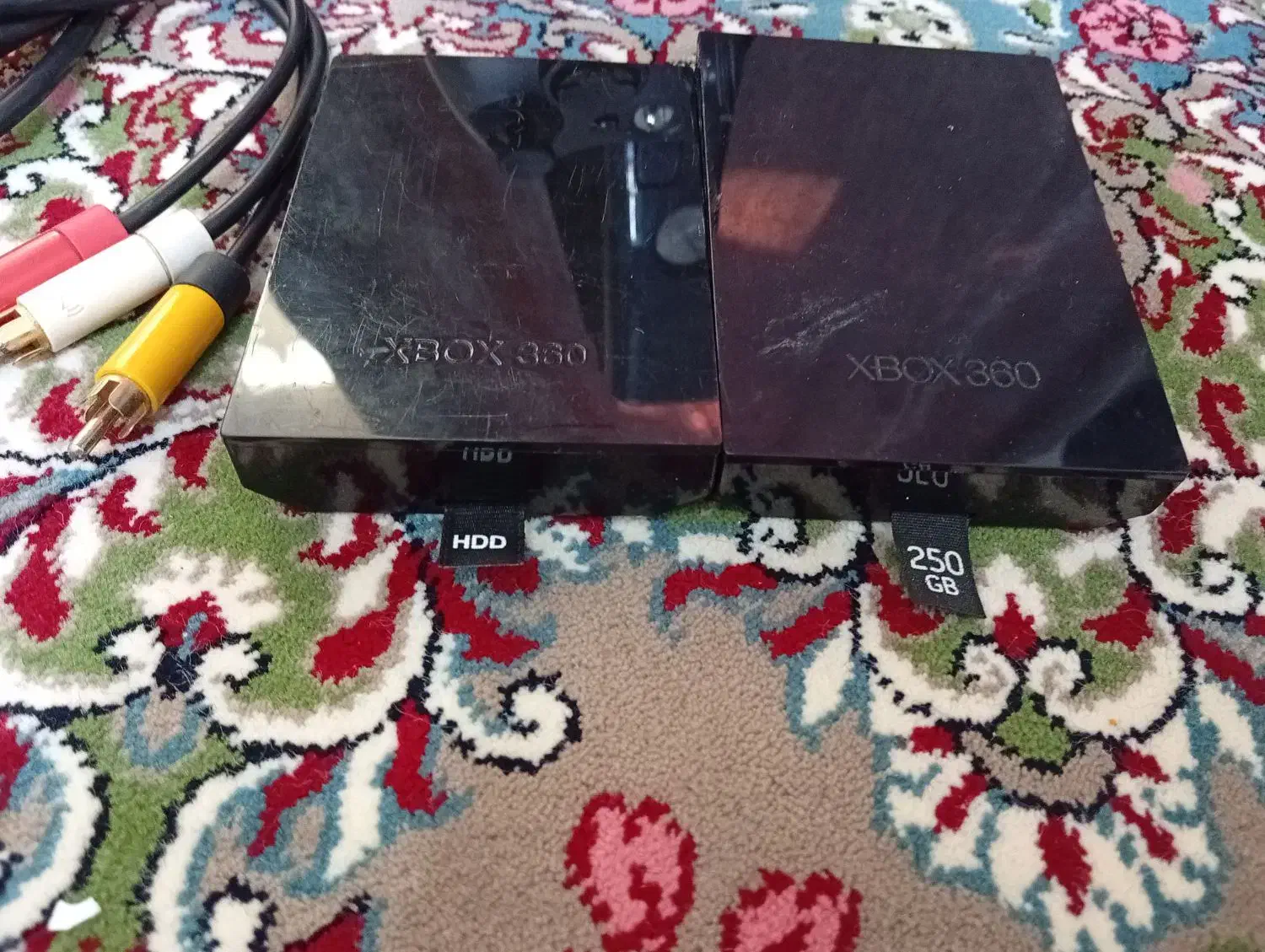 ایکس باکس 360تمامی لوازم و همراه با 320بازی|کنسول، بازی ویدئویی و آنلاین|چابهار, |دیوار