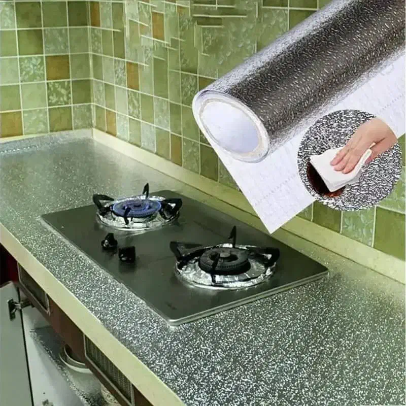 رول برچسبی کابینت پنج متری نسوز و ضد چربی و ضد آب|مصالح و تجهیزات ساختمان|شیراز, مسلم|دیوار