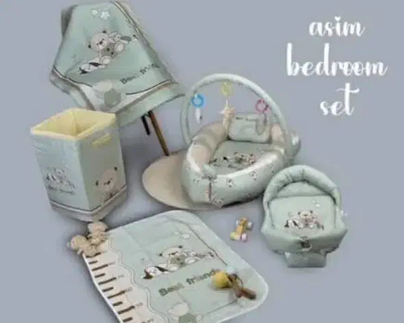 سرویس خواب نوزاد برند آسیم فروشگاه سیسمونی 115|اسباب و اثاث بچه|کرمان, |دیوار