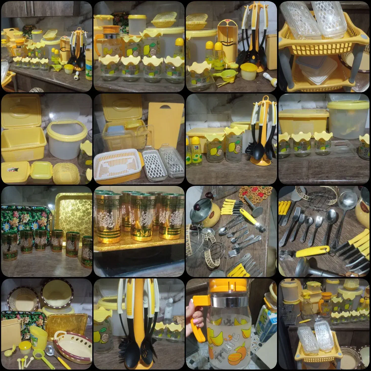 حراج ظروف آشپزخانه ارزان چینی پلاستیکی ارزان|ظروف سرو و پذیرایی|چهارباغ, |دیوار