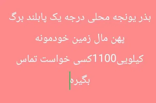تخم یونجه|عمده‌فروشی|کهنوج, |دیوار