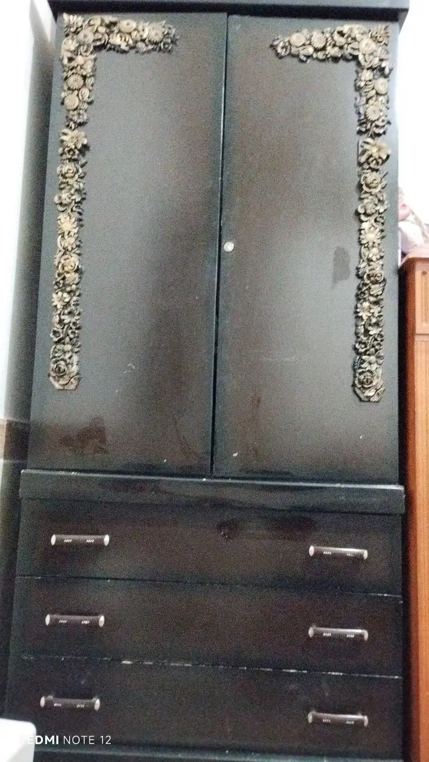 کمد چوبی|جاکفشی، کمد، دراور|بروجرد, |دیوار