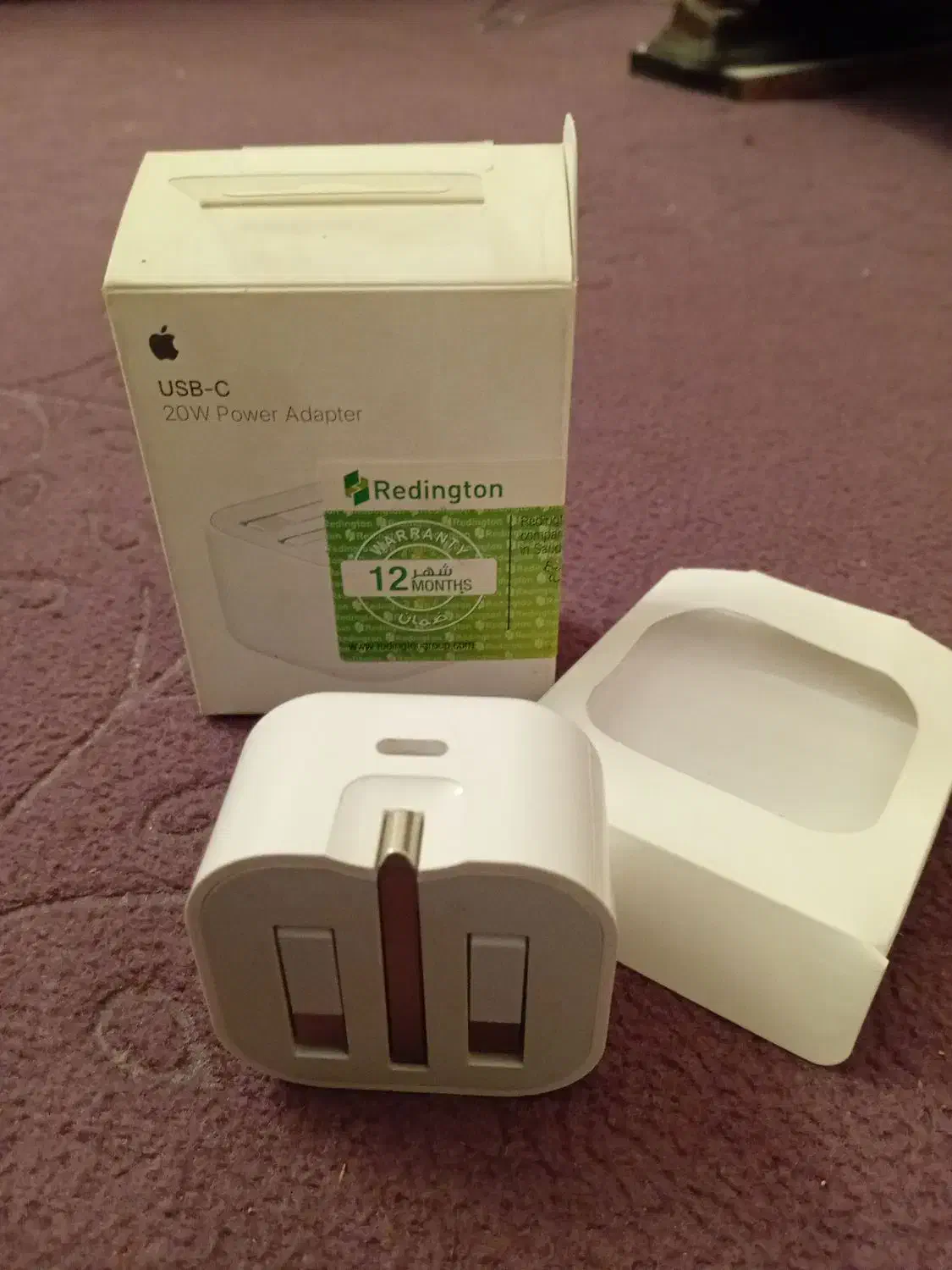 شارژر ۲۰ وات آیفون نو نو سالم جنس درجه یک|لوازم جانبی موبایل و تبلت|خرم‌آباد, |دیوار