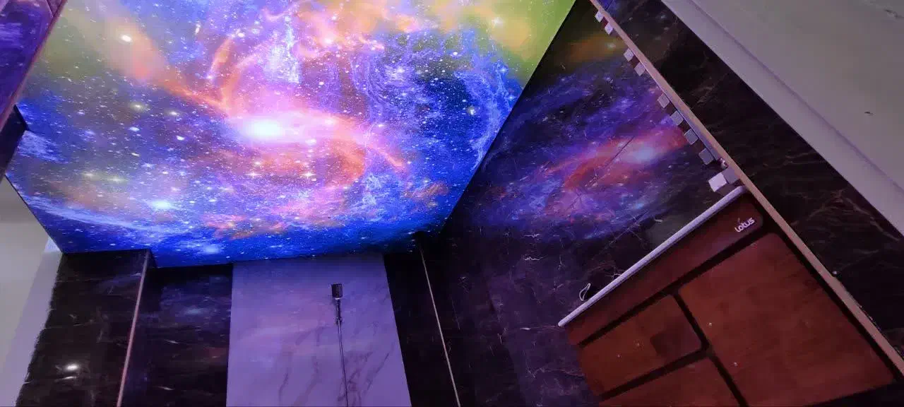 نصب انواع سقف های کشسان و اسمان مجازی|مصالح و تجهیزات ساختمان|شهر بابک, |دیوار