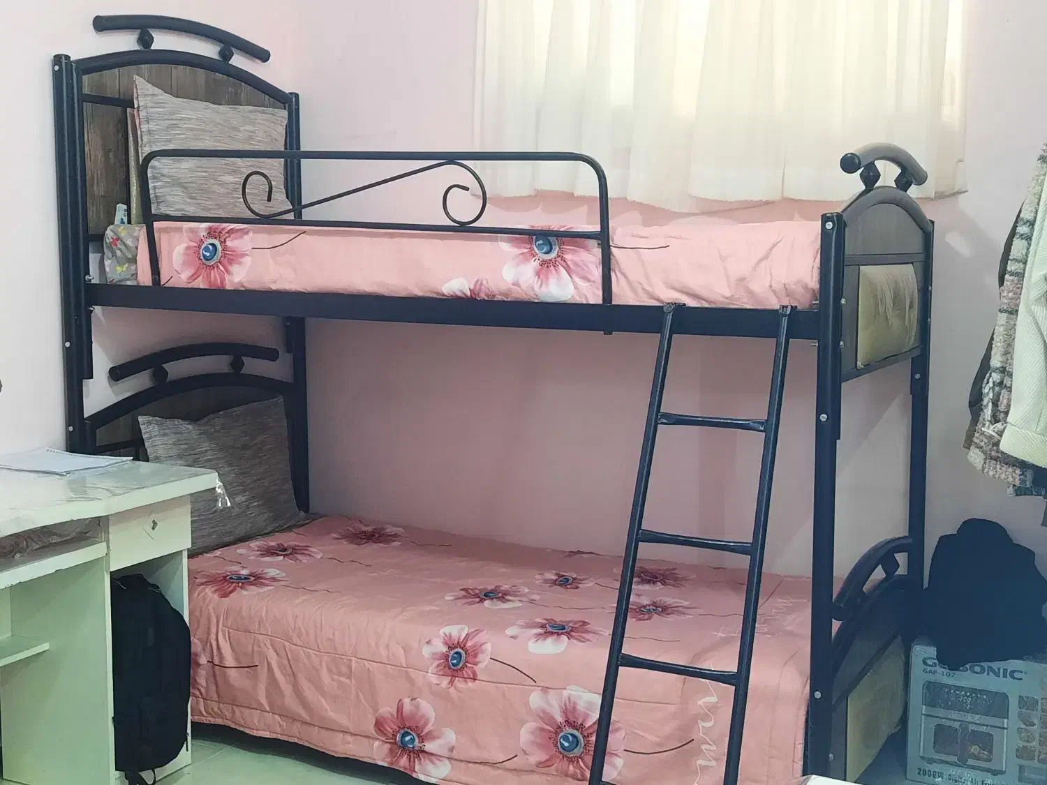 تخت دوطبقه|تخت و سرویس خواب|بردسکن, |دیوار