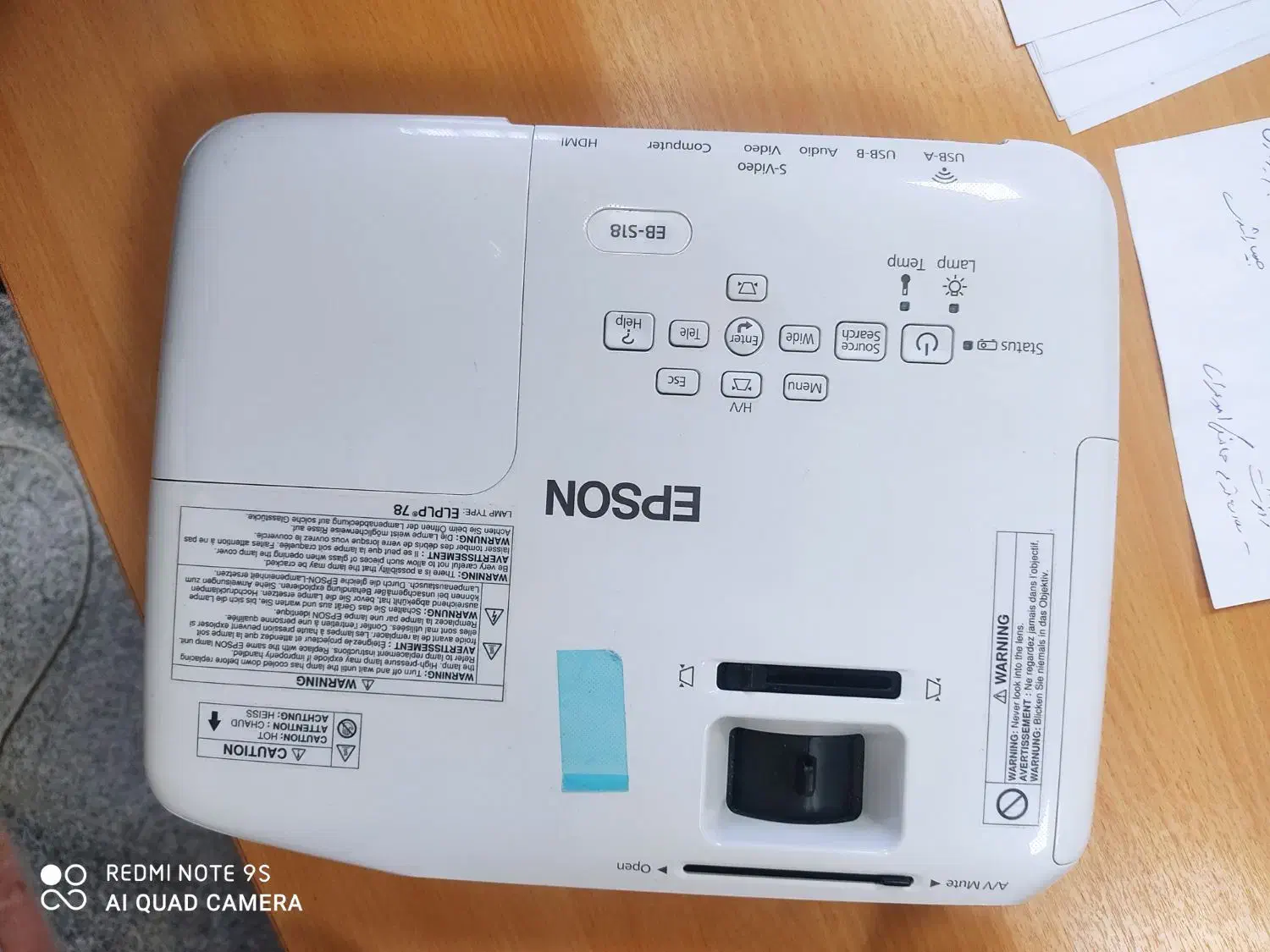 ویدیو پروژکتور اپسون EB-s18|تلویزیون و پروژکتور|زاهدان, |دیوار