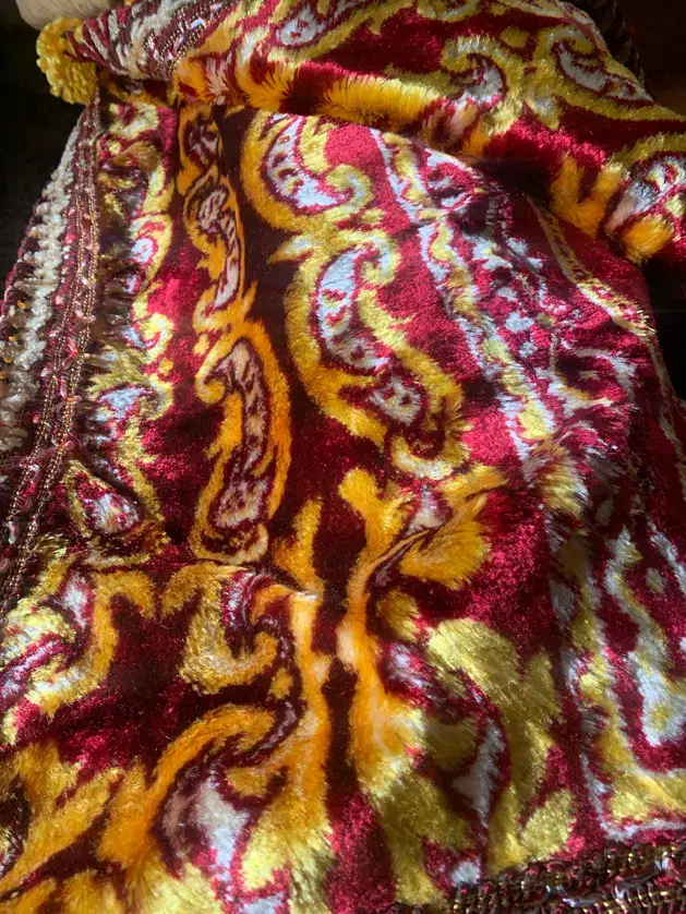 پتوی رومیزی مخمل کویتی|پرده، رانر، رومیزی|اصفهان, جلفا|دیوار